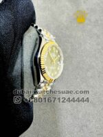 Rolex 31 mm date just Olive Dial Stone Numeric with Two Tone Jubilee? Bracelet Copy - Image 2