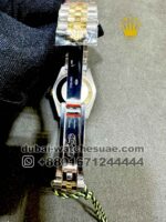 Rolex 31 mm date just Olive Dial Stone Numeric with Two Tone Jubilee? Bracelet Copy - Image 4