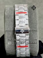 Patek Philippe Nautilus Fully Iced Date Watch For Men 40mm 31.5ct - Image 7