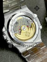 Patek Philippe Nautilus Fully Iced Date Watch For Men 40mm 31.5ct - Image 4