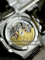 Patek Philippe Nautilus Fully Iced Date Watch For Men 40mm 31.5ct - Image 6