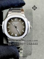 PATEK PHILIPPE Nautilus Ladies Automatic? 35 mm Gray Dial Stainless Steel Reference #7118 - Image 2