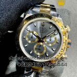 Rolex Cosmograph Daytona Two tone With Silver Dial Copy