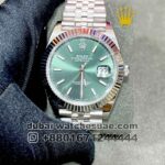 Rolex 41 mm Date Just , Olive Green face, Jubilee