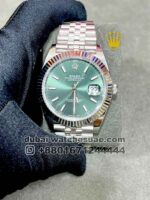 Rolex 41 mm Date Just , Olive Green face, Jubilee