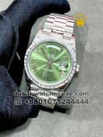 Rolex 40 mm Day date , Olive Green face ,228349,Presidential