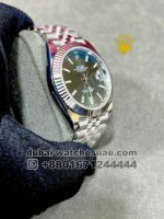 Rolex 41 mm Date Just , Olive Green face, Jubilee - Image 2