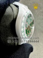 Rolex AET REMOULO Limited Edition Full White Ceramic with Green Dial - Image 2