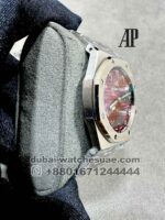 Audemars Piguet Royal Oak 33 mm Dark Pink Dial With Arabic Numeric Copy - Image 2