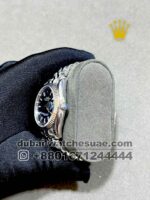 Rolex 36 mm Date Just Blue? Dial With Flutted Bezel and Jubilee Bracelet Copy - Image 3
