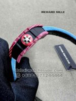 Richard Mille RM 67-02 Red? With Blue Fabric Strap Copy - Image 3