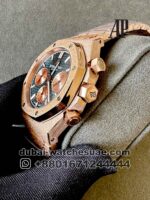 Audemars Piguet Royal Oak Chronograph 41mm Blue Frosted Rose Gold?  Ref. 26239OR.GG.1224OR.01 Copy - Image 3