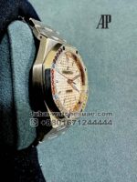 Audemars Piguet Royal Oak 37 mm Rose Gold Dial Multicolor Stonned Bezel With Rose Gold Bracelet Copy - Image 3