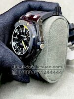 Audemars Piguet Royal Oak Offshore Diver Black Dial  and Yellow Driver With Black Rubber Strap - Image 3