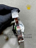 Rolex 36 mm Date Just Blue? Dial With Flutted Bezel and Jubilee Bracelet Copy - Image 4