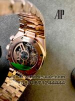 Audemars Piguet Royal Oak Chronograph 41mm Blue Frosted Rose Gold?  Ref. 26239OR.GG.1224OR.01 Copy - Image 4