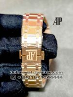AUDEMARS PIGUET ROYAL JUMBO EXTRA THIN 39 mm Gray Dial  PINK GOLD Bezel and Bracelet Ref. 16202OR.OO.1240OR.02 - Image 5