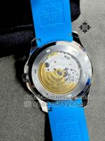 Patek Philippe Aquanaut 5167A Replica Black Dial With Blue? Rubber Strap Super Clone - Image 4