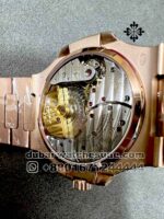 Patek Philippe Nautilus 5712/1R Moon,Rose Gold Dial and Bezel with Gold Plated Bracelet - Image 5