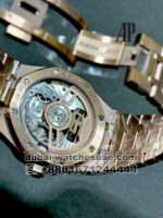 AUDEMARS PIGUET ROYAL OAK TOURBILLON? Blue Dial Rose Gold Bracelet Copy? - Image 5