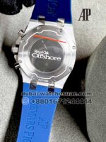 AUDEMARS PIGUET Royal Oak Offshore Chronograph 26231OR.ZZ.D003CA.01 Blue Dial Stoned Bezel With Blu Rubber Strap - Image 5
