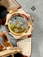 Patek Philippe 5980R-001 Flyback Chronograph,Date With Leather Strap Superclone - Image 5