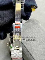 Ladies Rolex 31mm date just classic gray dial flutted bezel Watch: - Image 4