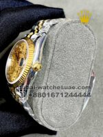 Rolex 36 mm Date Just Gold dial with stoned numeric two tone Jubilee - Image 3