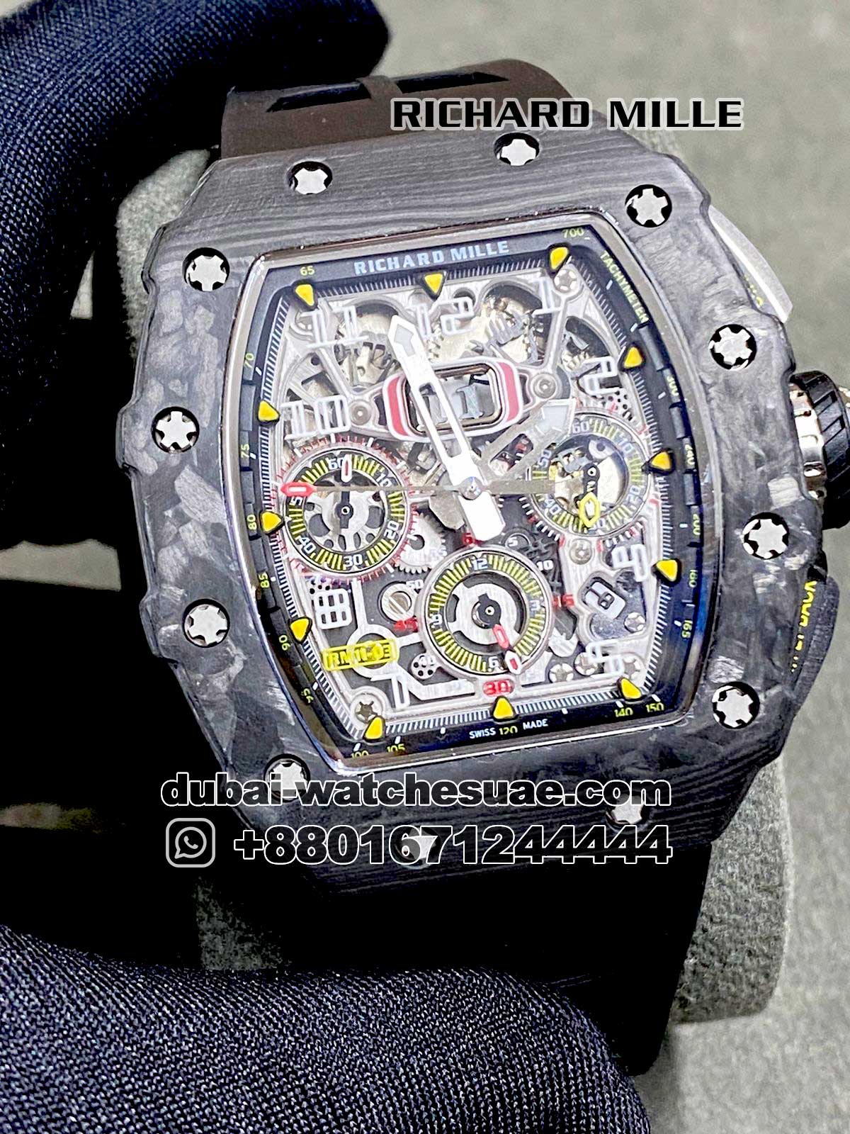 40.jpg Richard Mille RM 011 Black - Image 1