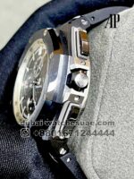 Audemars Piguet Royal Oak Offshore Gray Dial And Black Sub Dial Black Ceramic Bezel and Rubber Strap - Image 3