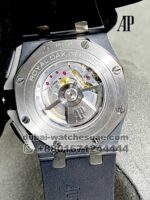 Audemars Piguet Royal Oak Offshore Gray Dial And Black Sub Dial Black Ceramic Bezel and Rubber Strap - Image 4