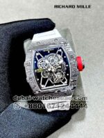 Richard Mille Rafa RM 35-01 Tourbillon Super Slim?White Strap Copy