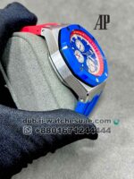 Audemars Piguet Royal Oak Offshore Chronograph 42mm?Blue Dial White Sub Dial Blue Ceramic Bezel with Blue And Red Rubber Strap - Image 2
