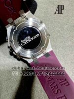 Audemars Piguet Royal Oak Offshore Selfwinding Chronograph 26231ST.ZZ.D075CA.01 Purple Dial With Blue Chrono Copy - Image 4