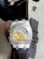 Audemars Piguet Royal Oak Offshore Chronograph selfwinding  ,42 mm Indigo Dial Silver Bezel With Blue Leather Strap - Image 4