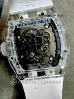 Richard Mille? Rafa RM 055 Bubba Sapphire White Copy - Image 5