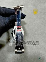 Rolex 36 mm? Silver Day? Date Stoned Dial With Rainbow Stoned Numeric Stoned Bezel With President Bracelet Copy - Image 4