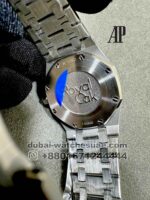 Audemars Piguet Royal Oak 33 mm Dark Pink Dial Arabic Numeric With Stonework Bezel Copy - Image 5
