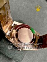 Rolex 40 mm Day date ,Ever rose,Stoned Bezel - Image 2