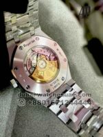 Audemars Piguet Royal Oak 41mm? Hammered 18k? White Gold? Men's Watch Blue Dial 15410BC.GG.1224BC.01 Copy - Image 5