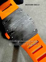 Richard Mille? Rafa RM 35-01 Tourbillon Super Slim Black?With Orange Rubber Strap Copy - Image 5