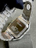 Cartier Santos Iced Out 40 mm Diamond White - Image 5
