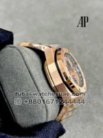 Audemars Piguet Royal Oak Offshore Brick Champagne   42mm Pink Gold Dial With Black Sub dial Rose Gold Bracelet - Image 2