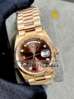 Rolex 36 mm Day Date Dark Brown face