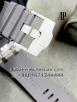 Audemars Piguet Royal Oak Offshore Chronograph 26568IM.OO.A004CA.01 Gray Dial Black Sub Dial Gray Rubber  Strap - Image 4