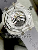 Audemars Piguet Royal Oak Offshore Chronograph 26568IM.OO.A004CA.01 Gray Dial Black Sub Dial Gray Rubber  Strap - Image 5