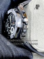 Audemars Piguet Royal Oak Offshore Chronograph Black Dial Black Ceramic Bezel With Black Rubber Strap - Image 3