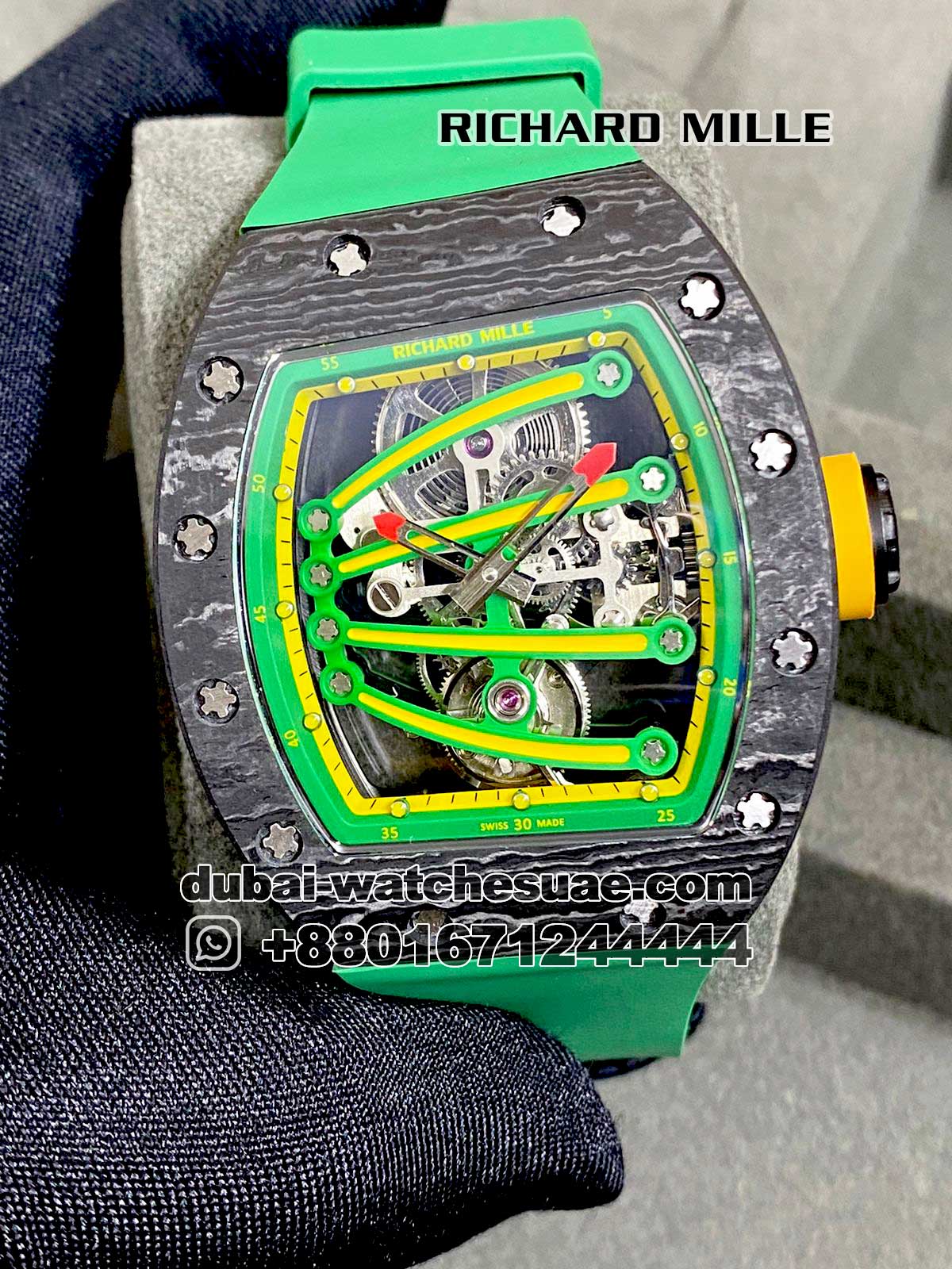 56.jpg Richard Mille RM 59-01 Carbon Green - Image 1