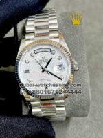 Rolex 36 mm Day date White , Mother of Pearl