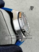 Audemars Piguet Royal Oak Offshore Chronograph Michael Schumacher in Platinum Blue Rubber Strap with Anthracite Dial 26568PM.OO.A021CA.01 - Image 2